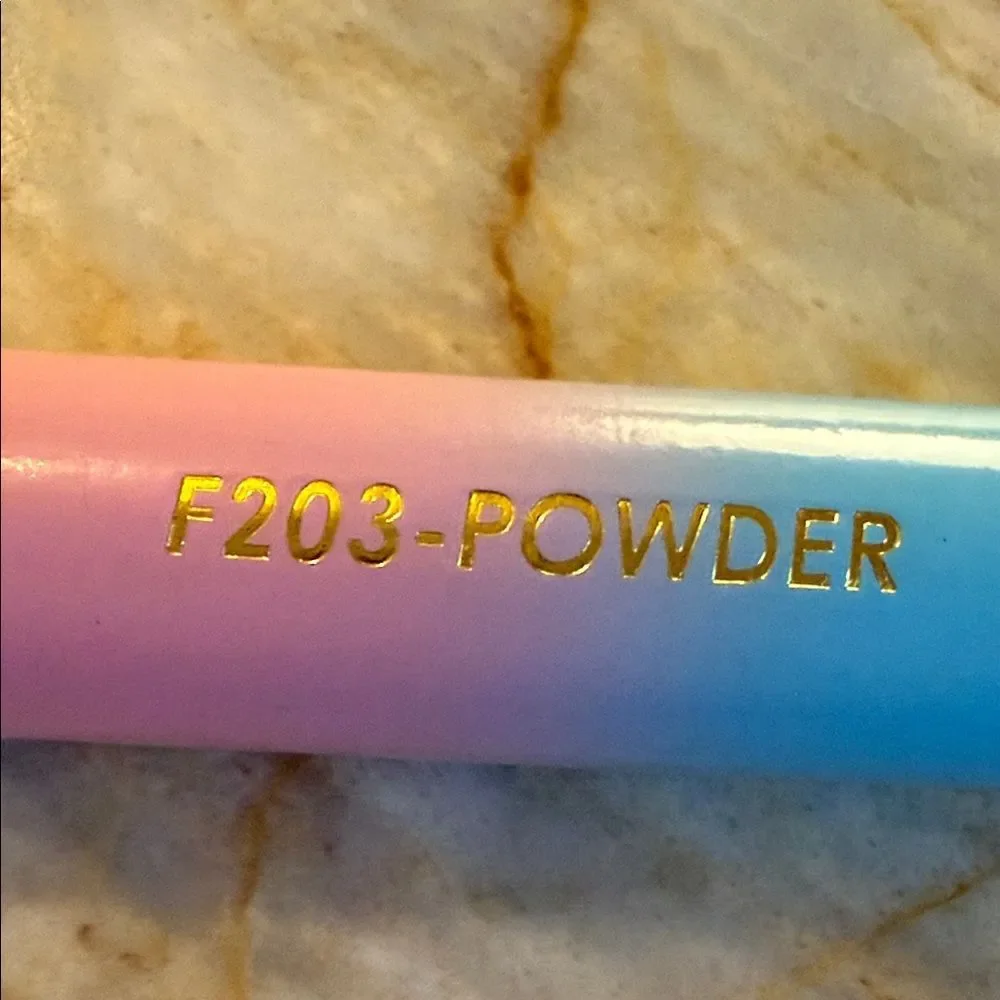 Real Techniques Pink and Blue Makeup Brush